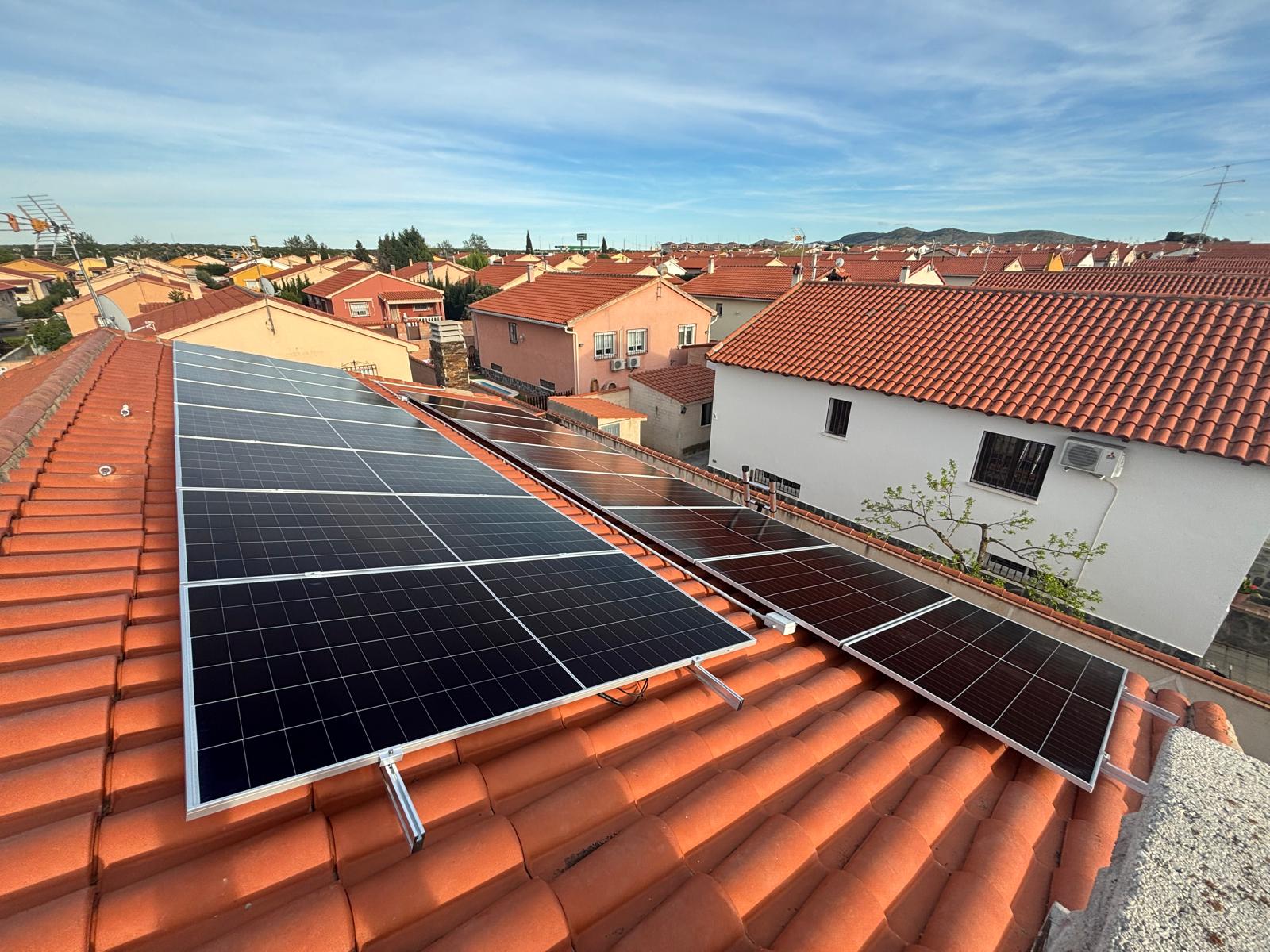 Instalación de placas solares en Toledo